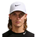 Nike Rise unisex golfkeps, vit