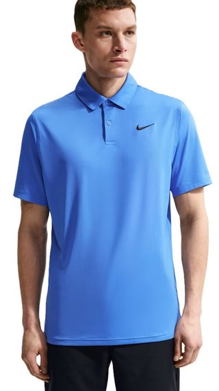 Nike Velocity Dri-FIT herr polo, pacific blue/black