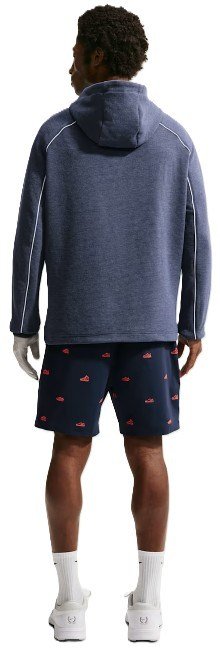 Nike Par herr shorts, navy/hot lava/black