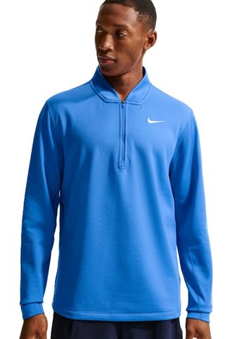 Nike Velocity 1/2-Zip herr sweatshirt, pacific blue/white