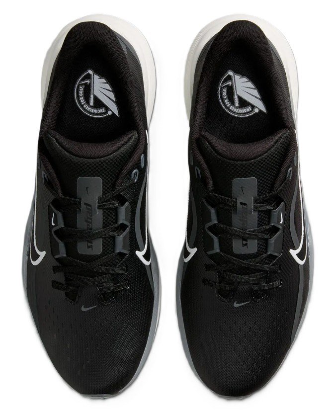Nike Pegasus 1 herr golfskor, svart/sail/vit
