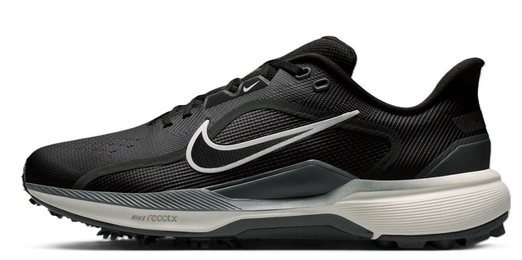 Nike Pegasus 1 herr golfskor, svart/sail/vit