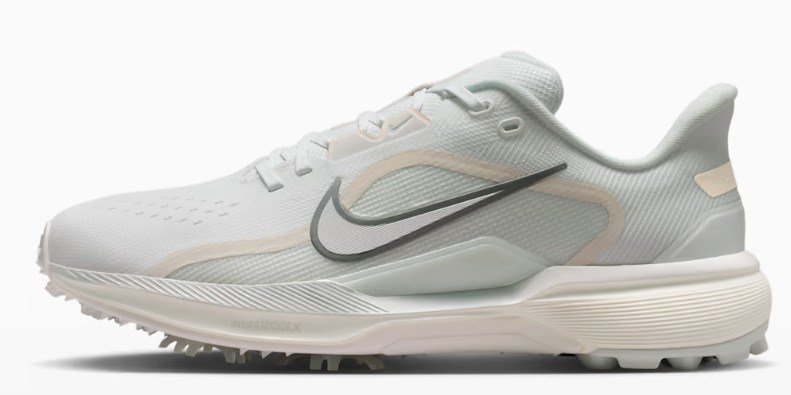 Nike Pegasus 1 unisex golfskor, vit/sail