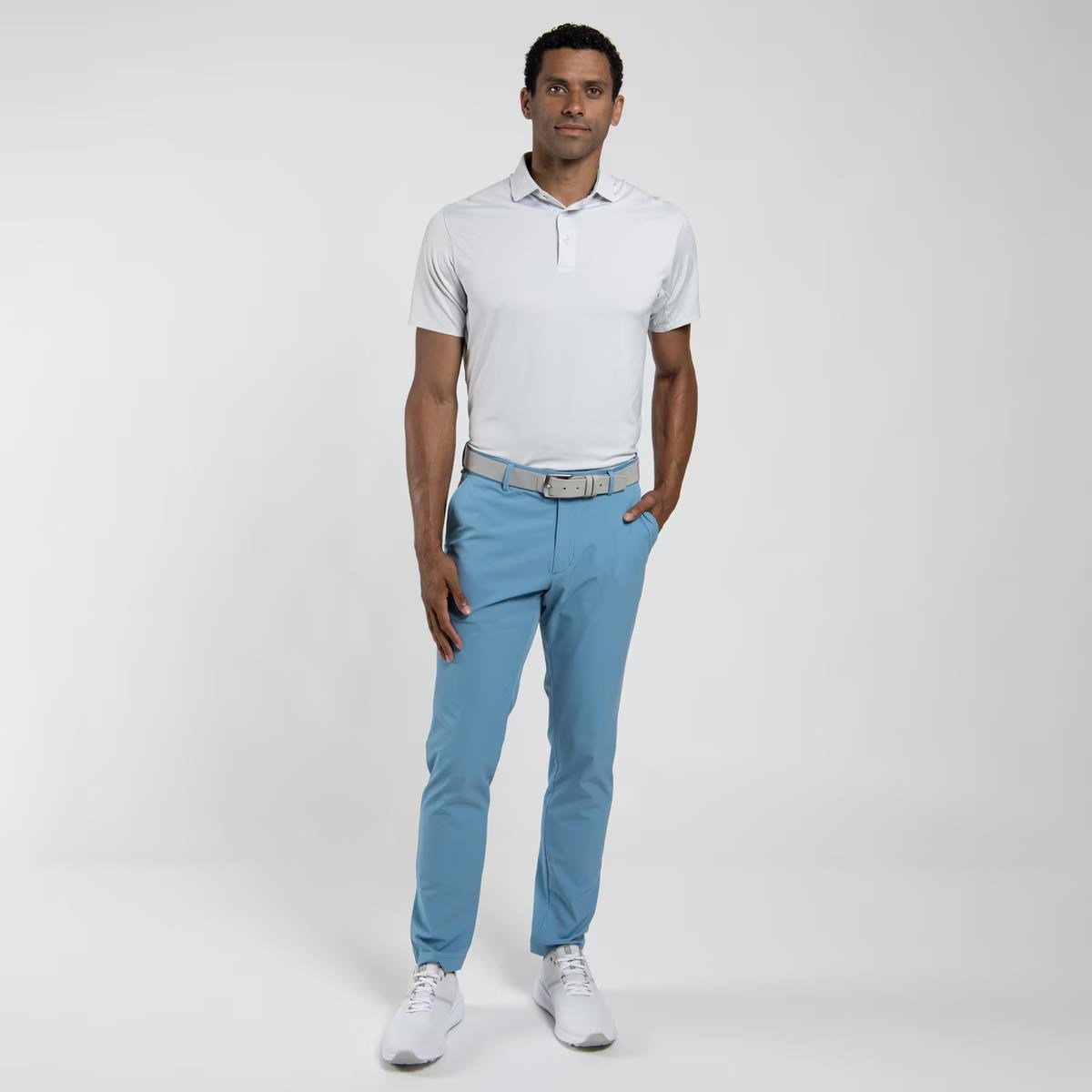 KJUS Amata Stripe bälte, alloy
