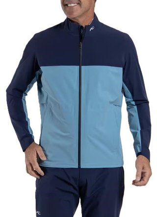 KJUS Rain Rescue 2.0 herr golfjacka, atlanta blue/atlas blue