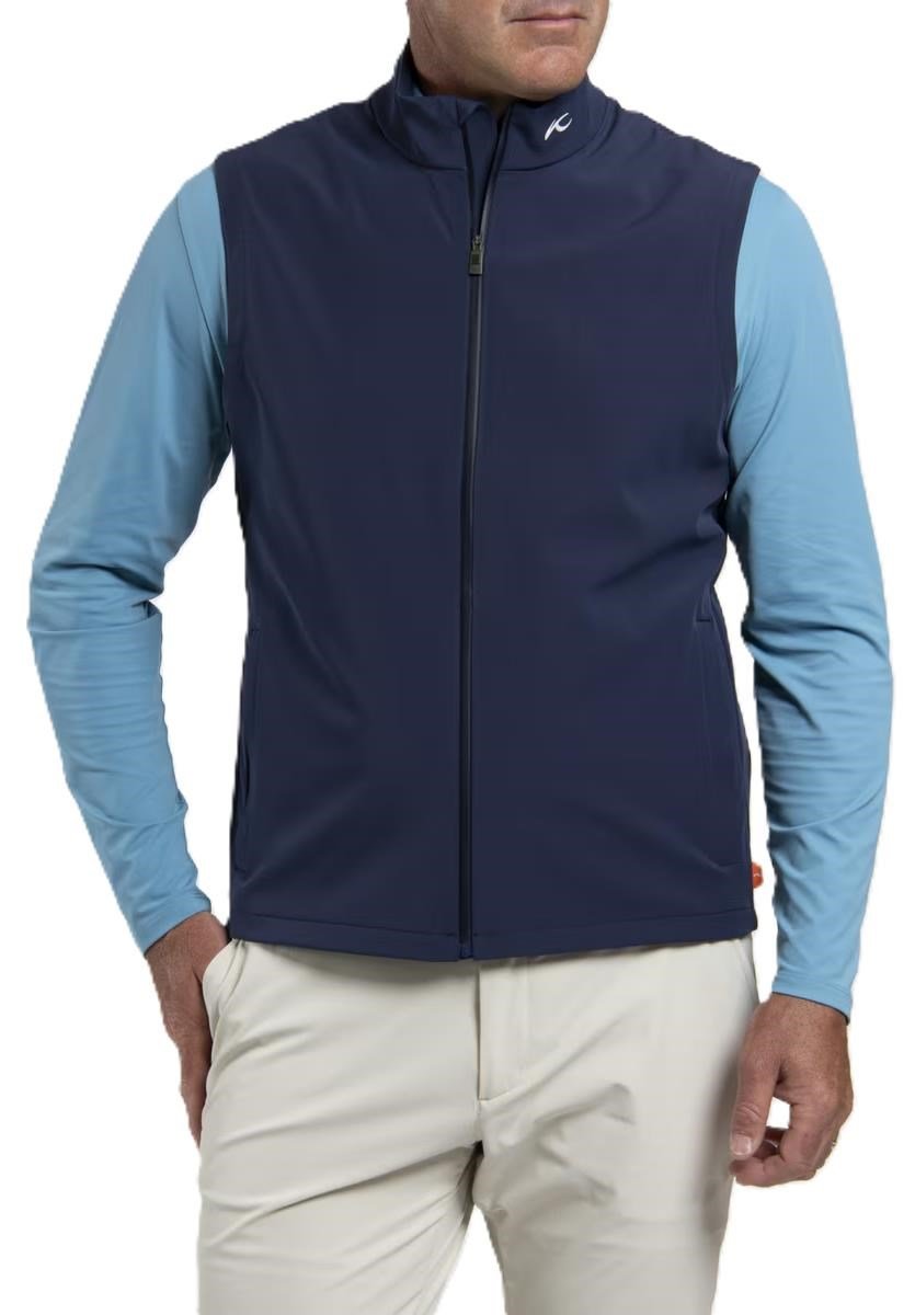 KJUS Downswing Wind Gilet herr väst, atlanta blue