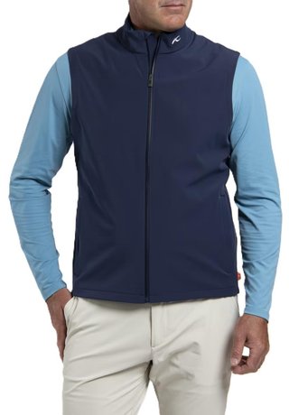KJUS Downswing Wind Gilet herr väst, atlanta blue