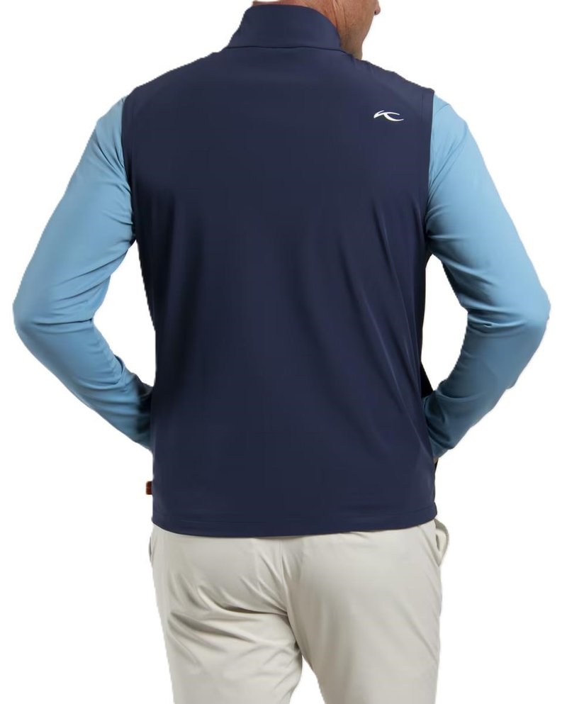 KJUS Downswing Wind Gilet herr väst, atlanta blue
