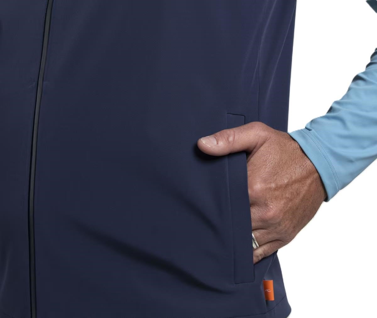 KJUS Downswing Wind Gilet herr väst, atlanta blue