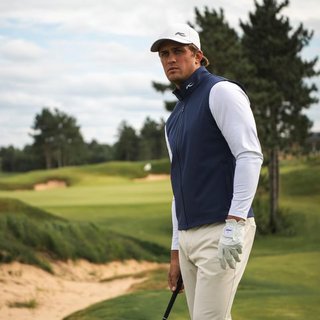 KJUS Downswing Wind Gilet herr väst, atlanta blue