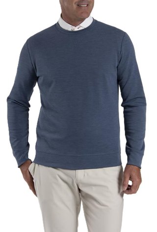 KJUS Essentials Crew Neck herr sweatshirt, riverbank/atlanta blue