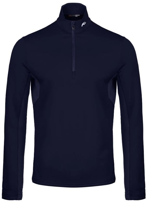 KJUS Hydraulic Midlayer Half-Zip herr sweatshirt, atlanta blue