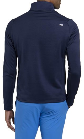 KJUS Hydraulic Midlayer Half-Zip herr sweatshirt, atlanta blue