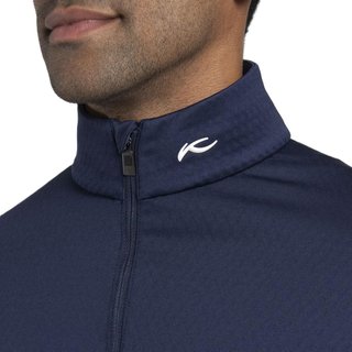 KJUS Hydraulic Midlayer Half-Zip herr sweatshirt, atlanta blue