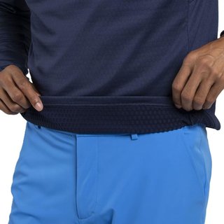 KJUS Hydraulic Midlayer Half-Zip herr sweatshirt, atlanta blue