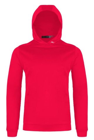 KJUS Kallen Hooded Midlayer herr hoodie, rhubarb