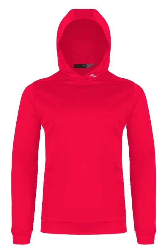 KJUS Kallen Hooded Midlayer herr hoodie, rhubarb