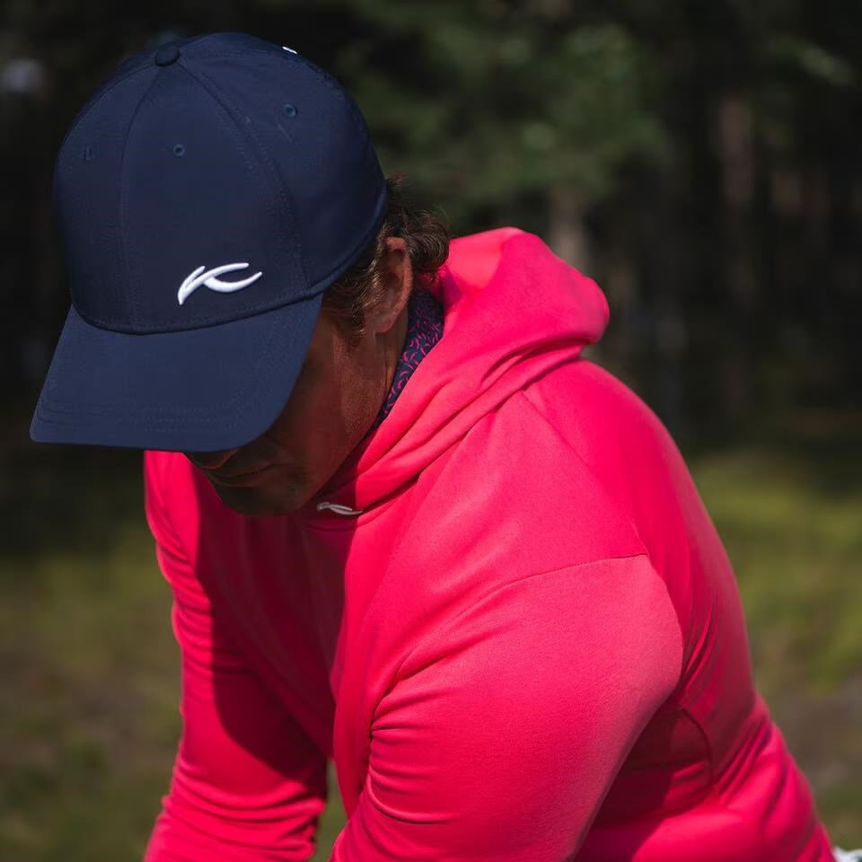 KJUS Kallen Hooded Midlayer herr hoodie, rhubarb