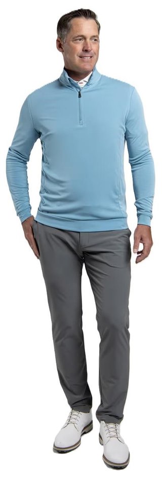KJUS Kallen Half-Zip herr sweatshirt, atlas blue
