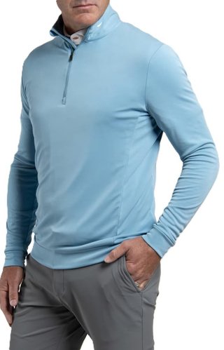 KJUS Kallen Half-Zip herr sweatshirt, atlas blue