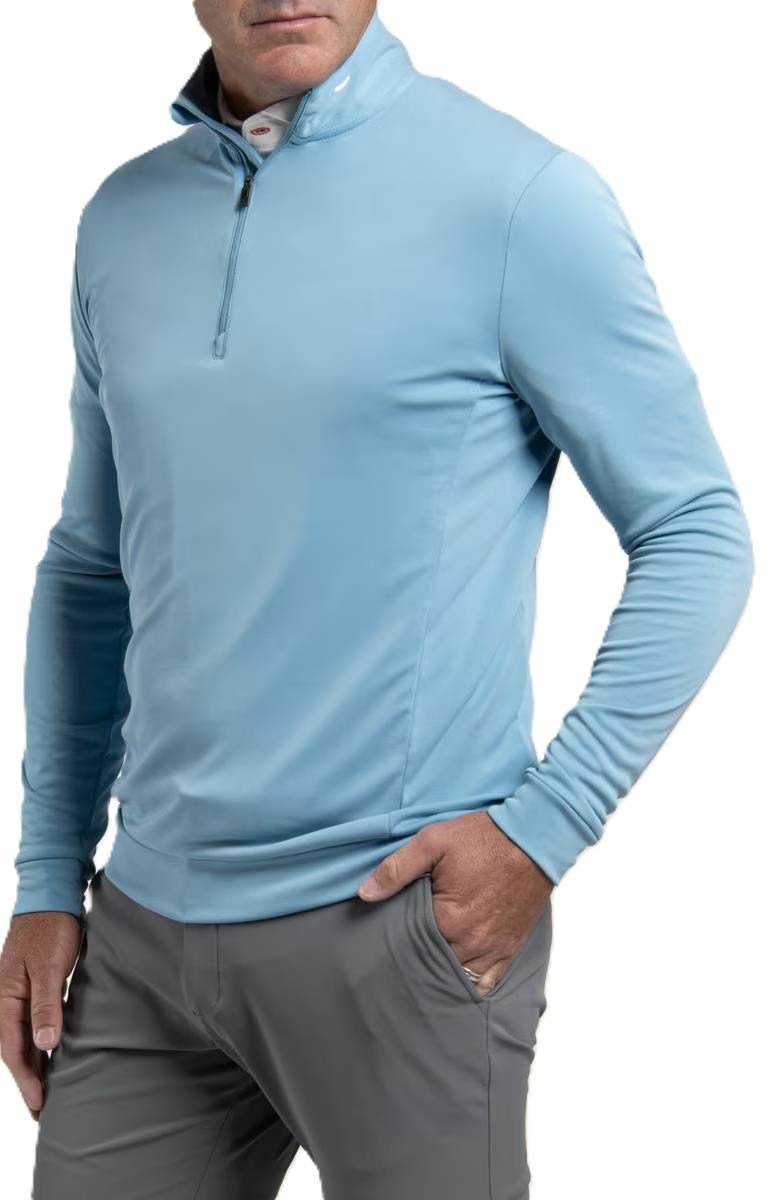 KJUS Kallen Half-Zip herr sweatshirt, atlas blue