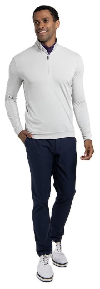 KJUS Kallen Half-Zip herr sweatshirt, alloy