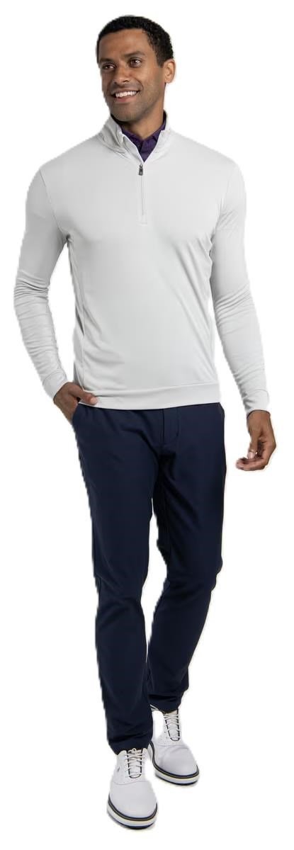KJUS Kallen Half-Zip herr sweatshirt, alloy