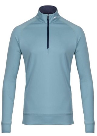 KJUS Keano Half-Zip herr sweatshirt, riverbank/atlanta blue