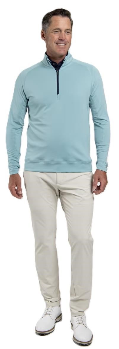 KJUS Keano Half-Zip herr sweatshirt, riverbank/atlanta blue