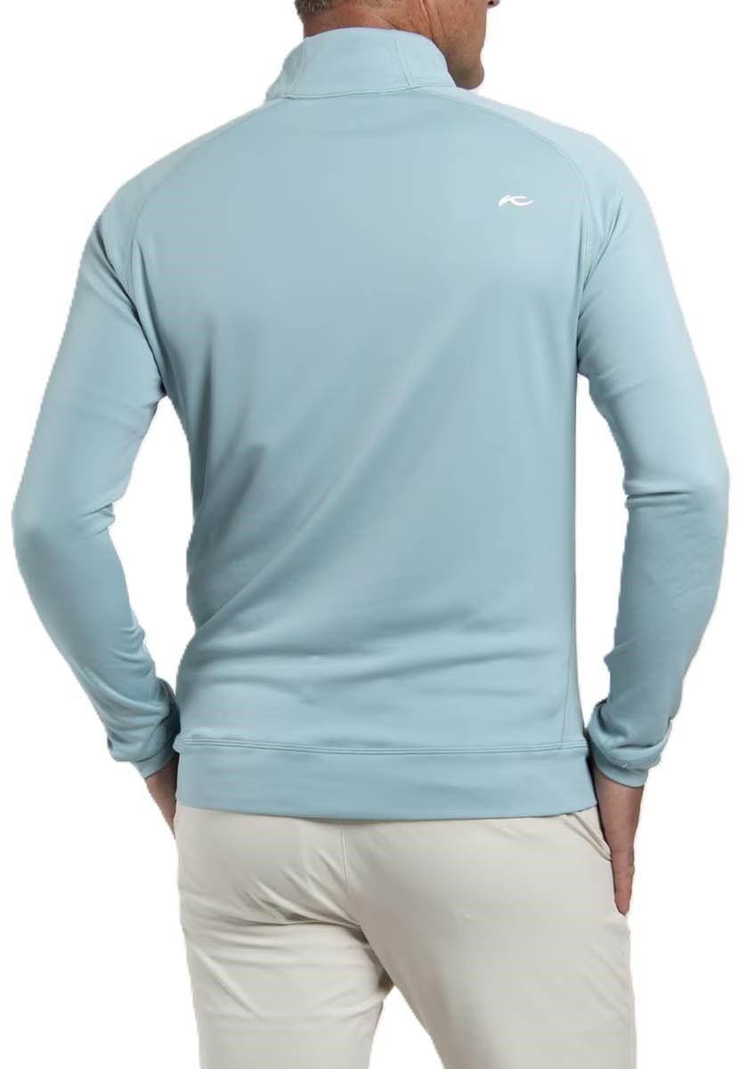 KJUS Keano Half-Zip herr sweatshirt, riverbank/atlanta blue