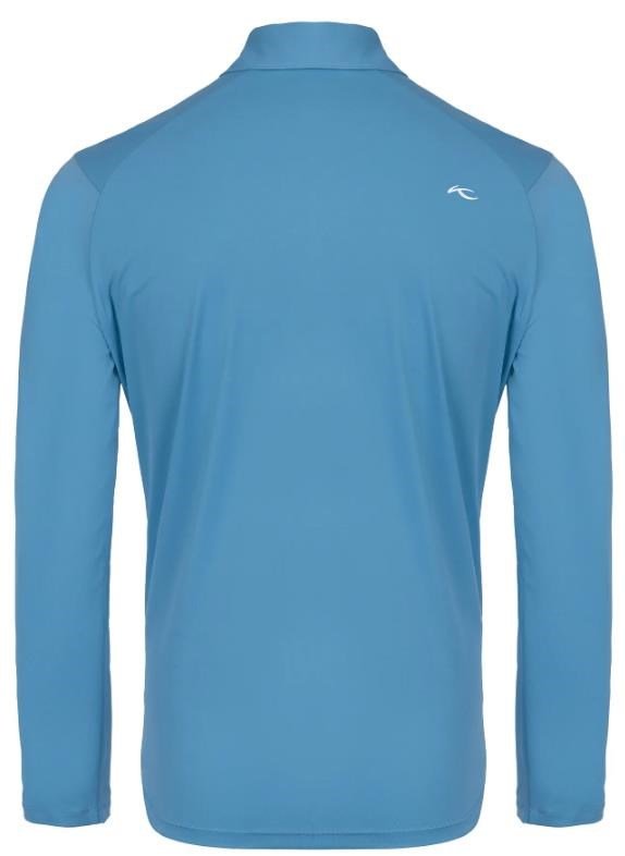 KJUS Cool Point Longsleeve herr polo, atlas blue