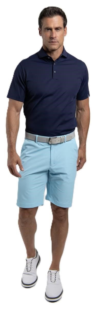 KJUS Cool Point herr polo, atlanta blue