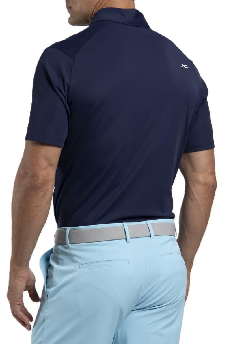 KJUS Cool Point herr polo, atlanta blue