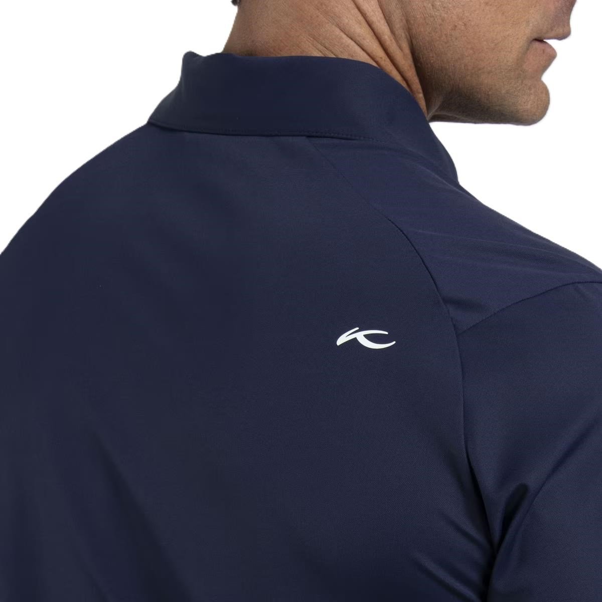 KJUS Cool Point herr polo, atlanta blue