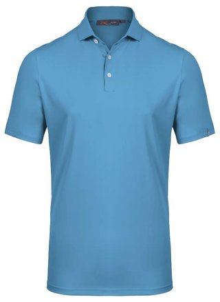 KJUS Cool Point herr polo, atlas blue