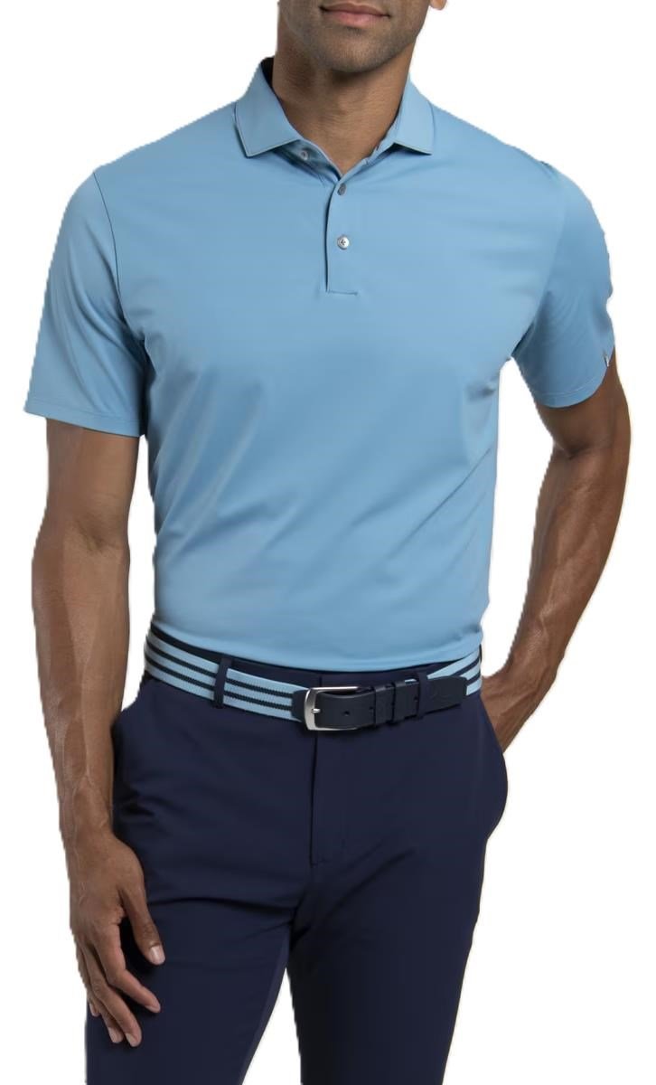 KJUS Cool Point herr polo, atlas blue