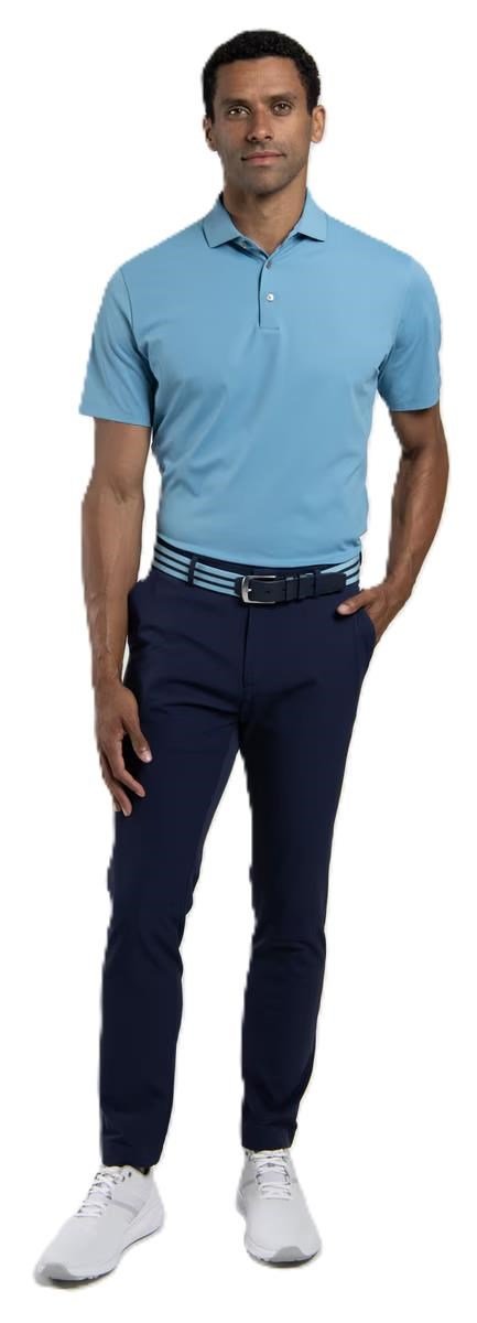 KJUS Cool Point herr polo, atlas blue