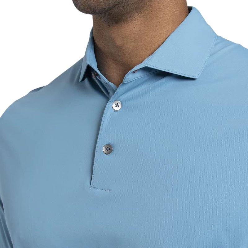 KJUS Cool Point herr polo, atlas blue
