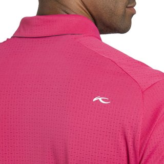 KJUS Savin Structure herr polo, rhubarb