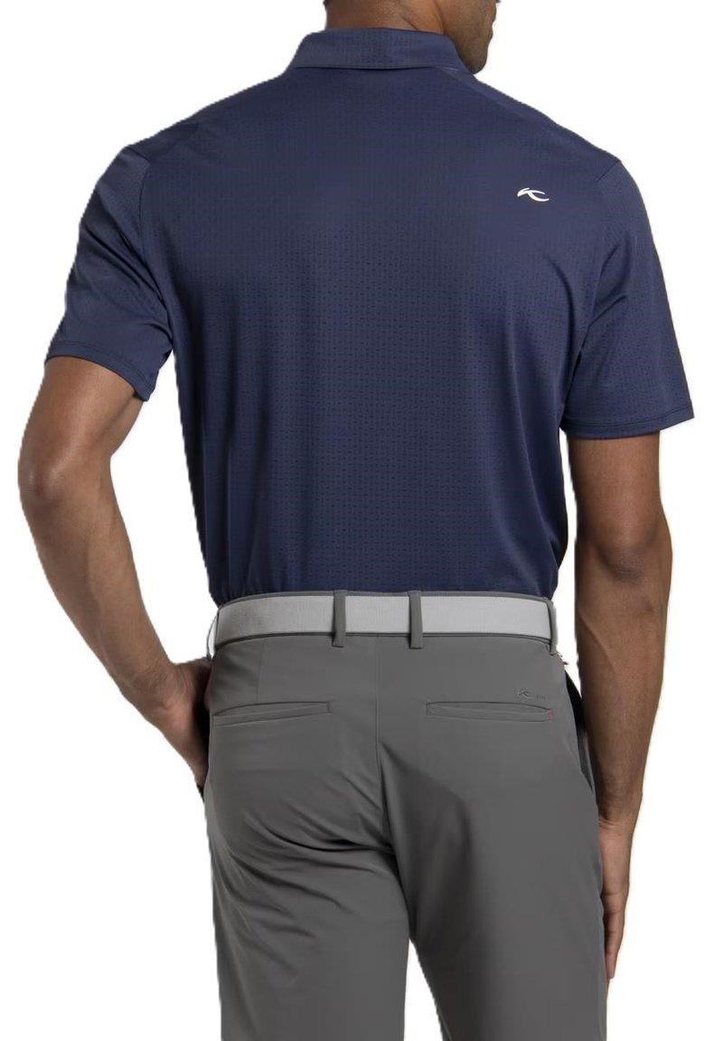 KJUS Savin Structure herr polo, atlanta blue