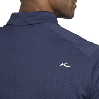 KJUS Savin Structure herr polo, atlanta blue