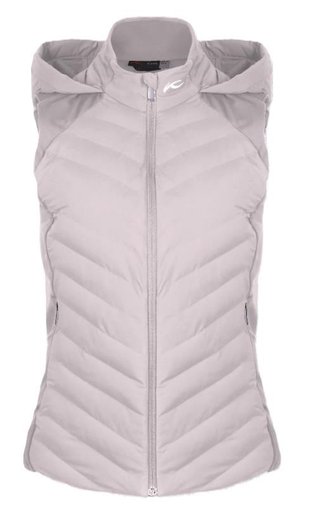 KJUS Sundance Hooded Gilet damväst, oyster