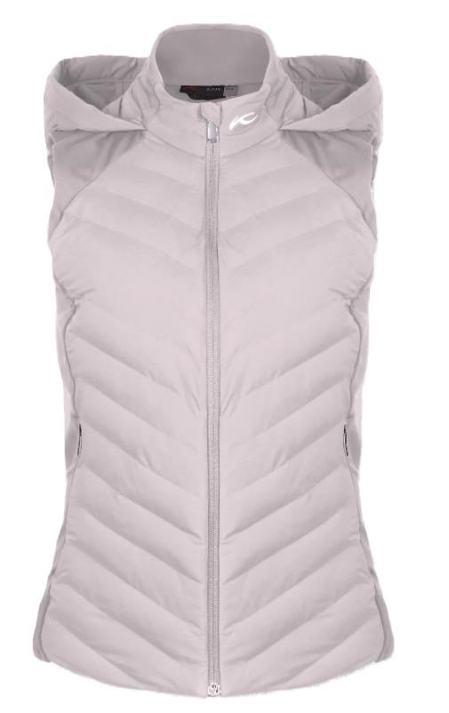 KJUS Sundance Hooded Gilet damväst, oyster