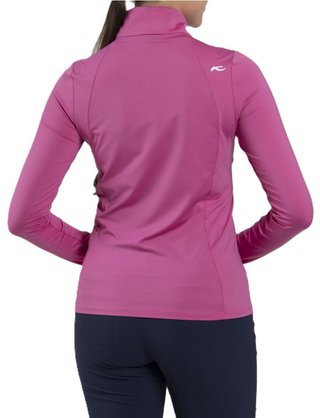 KJUS Collagen Midlayer Half-Zip damtröja, peony