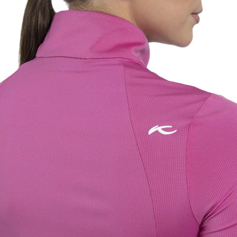 KJUS Collagen Midlayer Half-Zip damtröja, peony