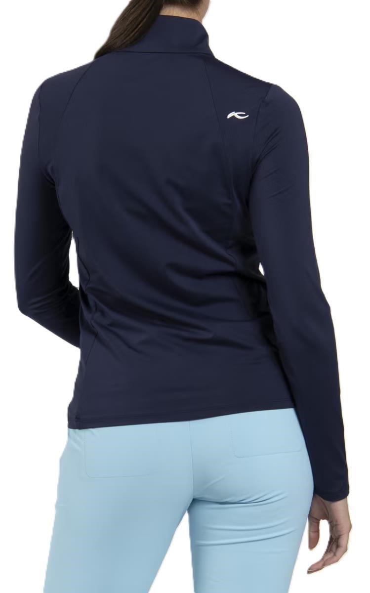 KJUS Collagen Midlayer Half-Zip damtröja, atlanta blue