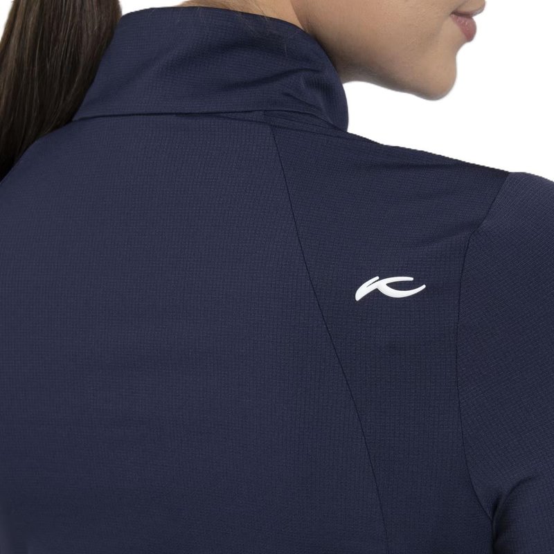 KJUS Collagen Midlayer Half-Zip damtröja, atlanta blue