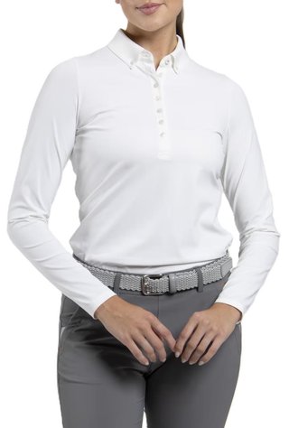 KJUS Catalina Cool longsleeve dampolo, vit