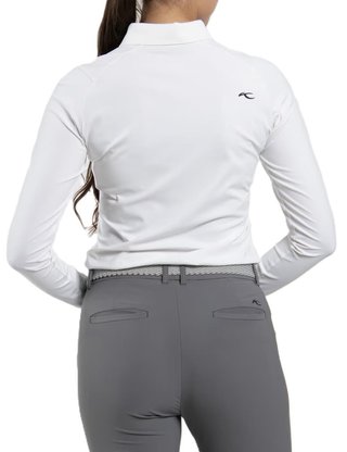KJUS Catalina Cool longsleeve dampolo, vit