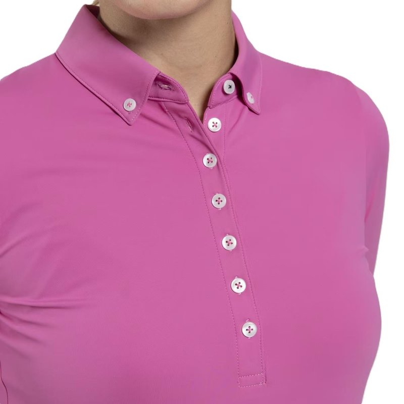 KJUS Catalina Cool longsleeve dampolo, peony